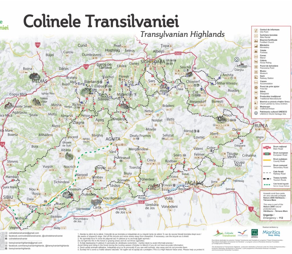Map Walks Transylvania